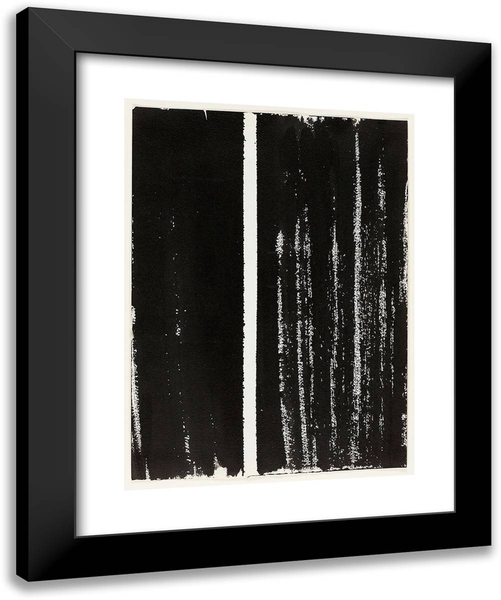 Untitled 20x24 Black Modern Wood Framed Art Print Poster by Newman, Barnett
