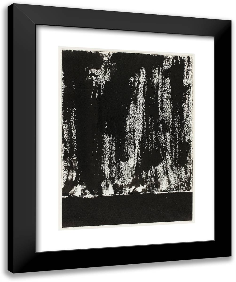 Untitled_2 20x24 Black Modern Wood Framed Art Print Poster by Newman, Barnett