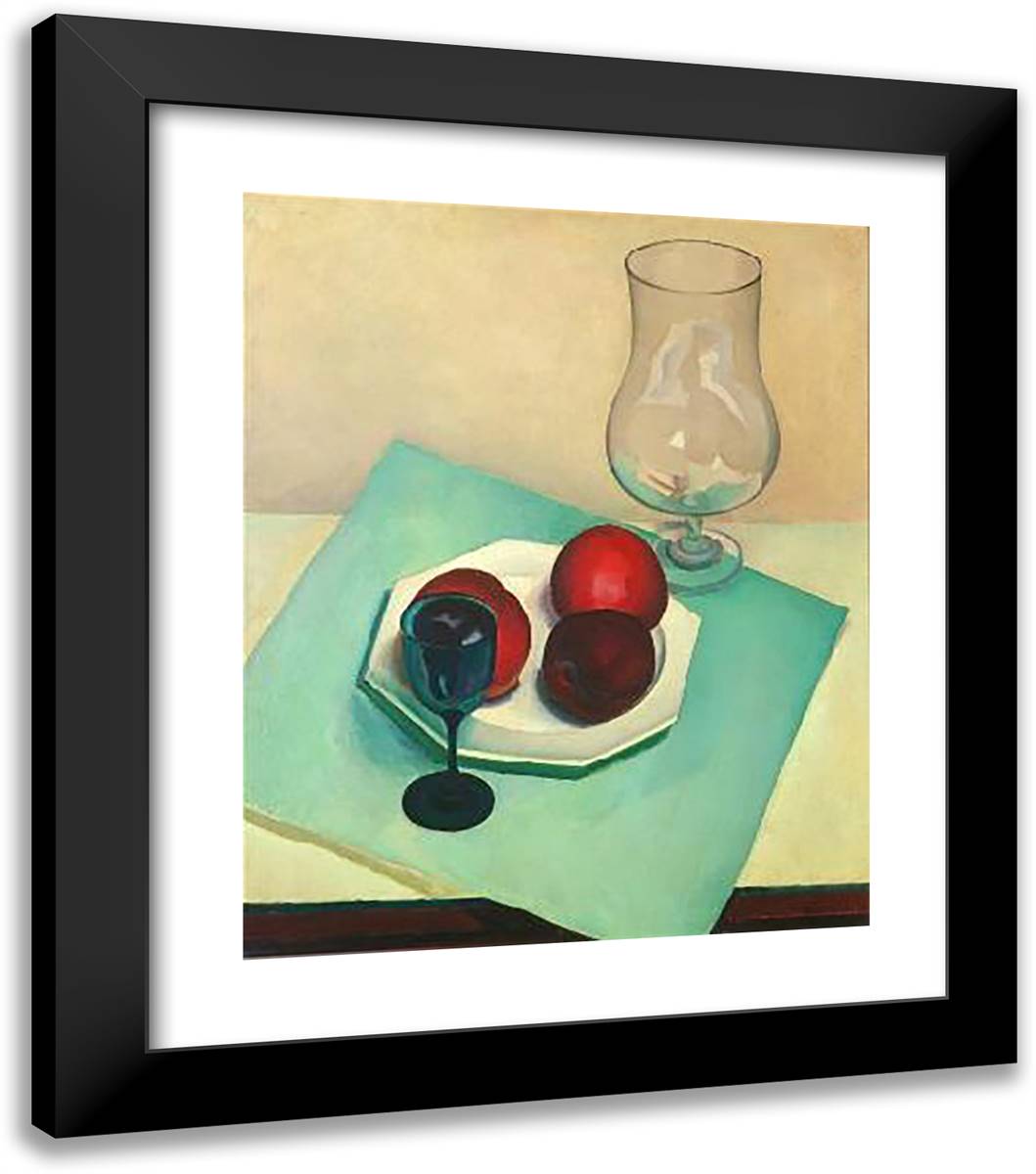 Still Life 20x23 Black Modern Wood Framed Art Print Poster by Sheeler, Charles