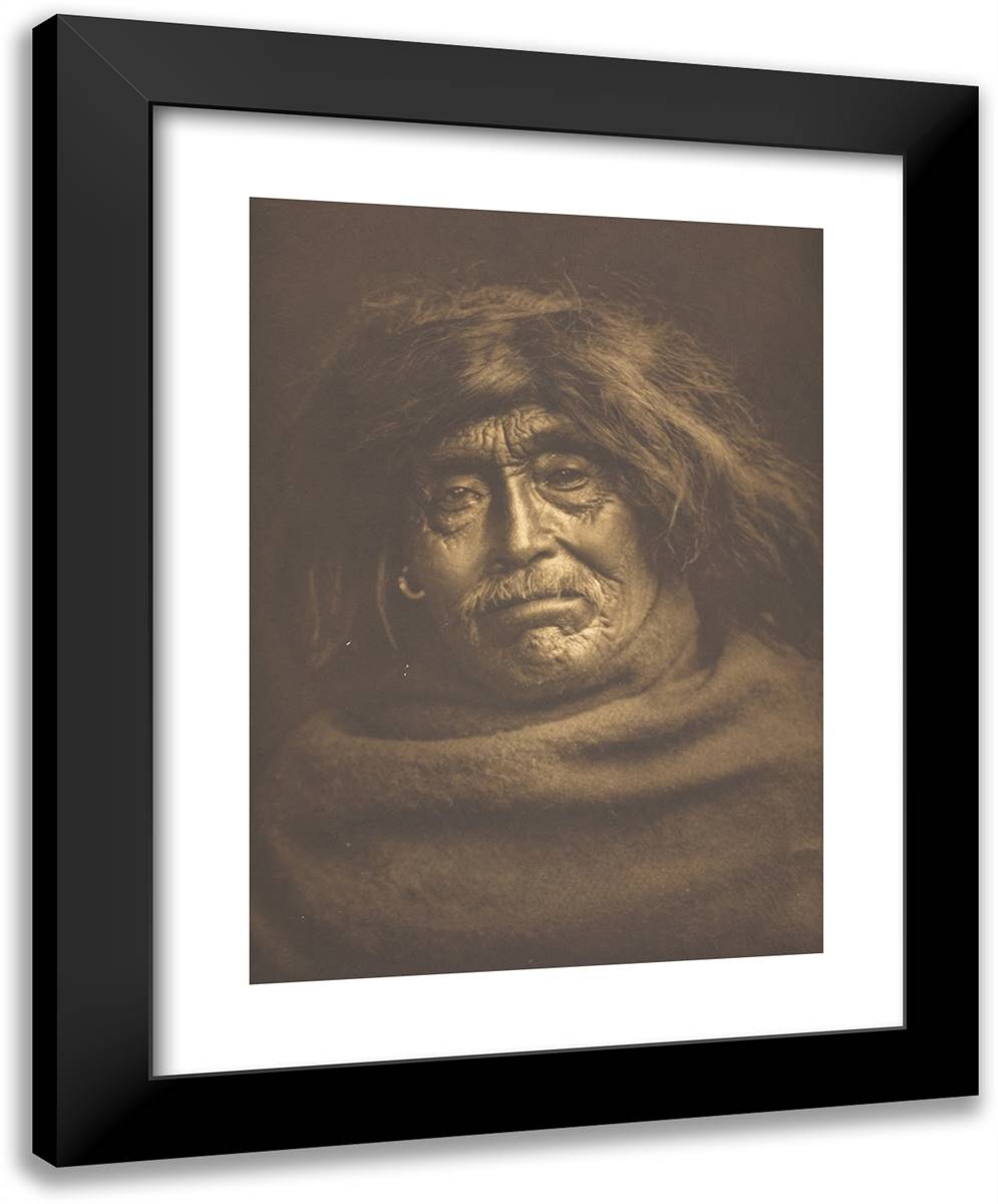 Mowakiu-Tsawatenok 19x24 Black Modern Wood Framed Art Print Poster by Curtis, Edward S.