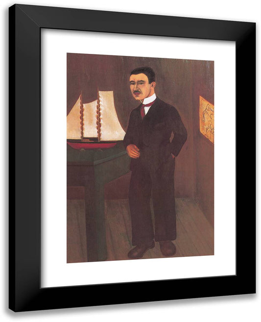 Portrait of Dr Leo Eloesser 19x24 Black Modern Wood Framed Art Print Poster by Kahlo, Frida