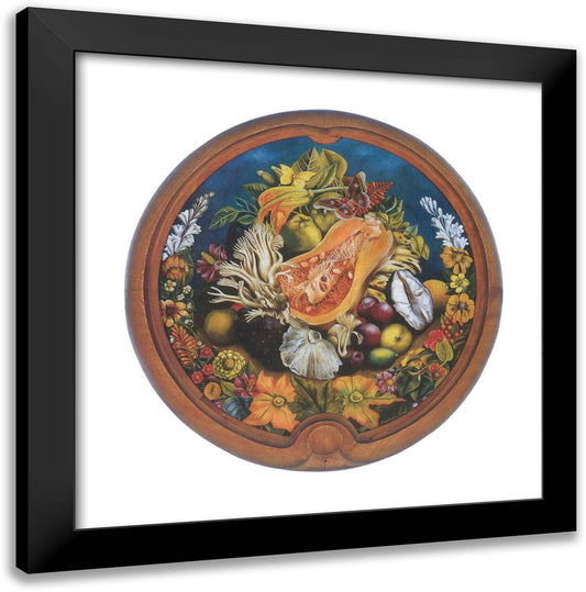 Still Life 20x20 Black Modern Wood Framed Art Print Poster by Kahlo, Frida