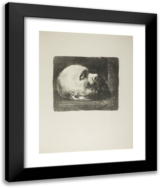 Verlaine 20x24 Black Modern Wood Framed Art Print Poster by Rouault, Georges