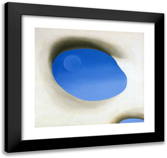 Pelvis IV 21x20 Black Modern Wood Framed Art Print Poster by O'Keeffe, Georgia