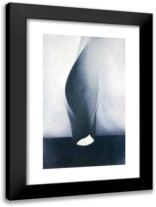 Shell and Old Shingle VI 17x24 Black Modern Wood Framed Art Print Poster by O'Keeffe, Georgia