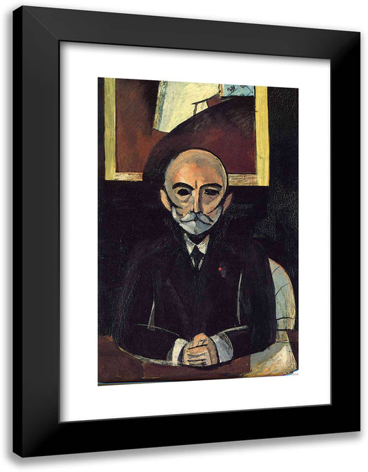 Auguste Pellerin II 18x24 Black Modern Wood Framed Art Print Poster by Matisse, Henri