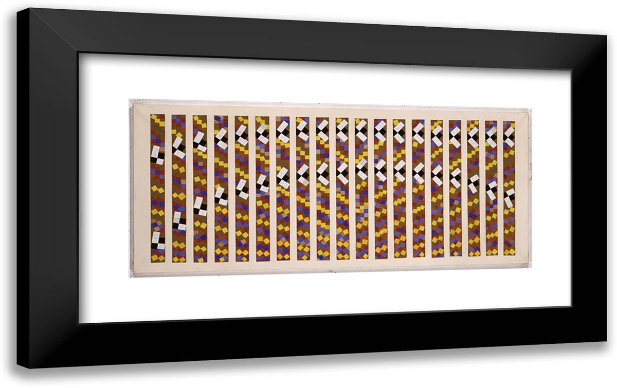 Bees 24x15 Black Modern Wood Framed Art Print Poster by Matisse, Henri