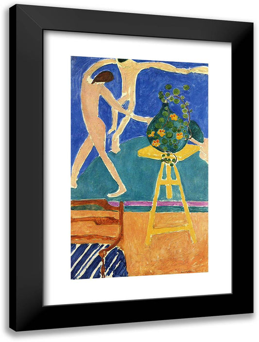 Dance 17x24 Black Modern Wood Framed Art Print Poster by Matisse, Henri