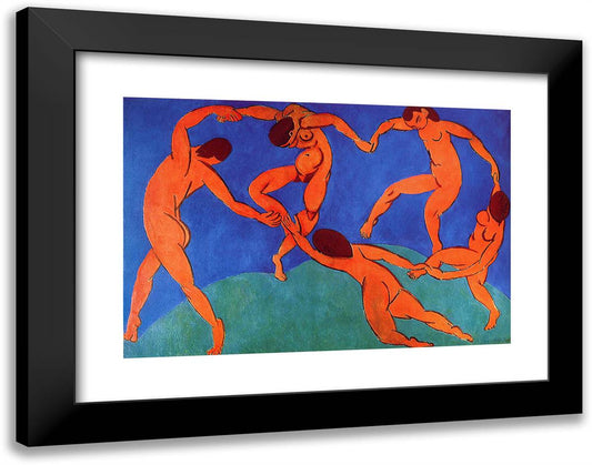 Dance (II) 24x19 Black Modern Wood Framed Art Print Poster by Matisse, Henri