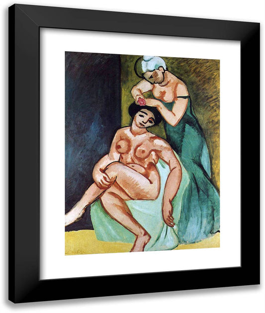 Female Toilets 20x24 Black Modern Wood Framed Art Print Poster by Matisse, Henri