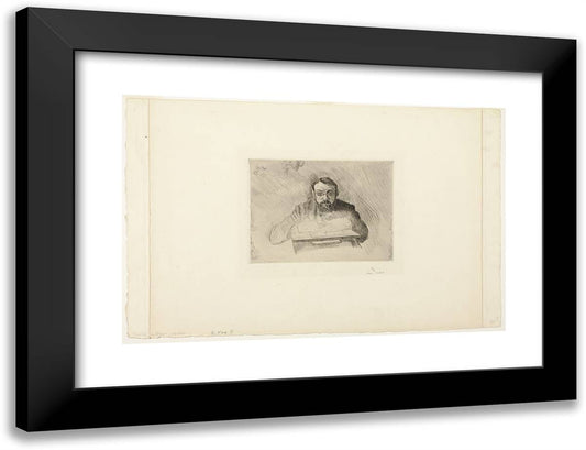Henri Matisse Etching 24x18 Black Modern Wood Framed Art Print Poster by Matisse, Henri