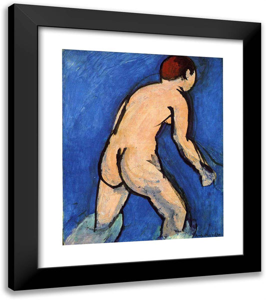 Nude 20x23 Black Modern Wood Framed Art Print Poster by Matisse, Henri