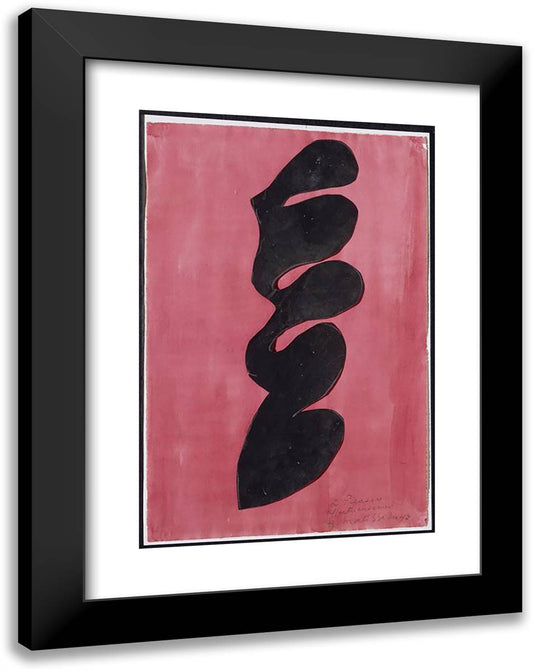 Papercut 18x24 Black Modern Wood Framed Art Print Poster by Matisse, Henri
