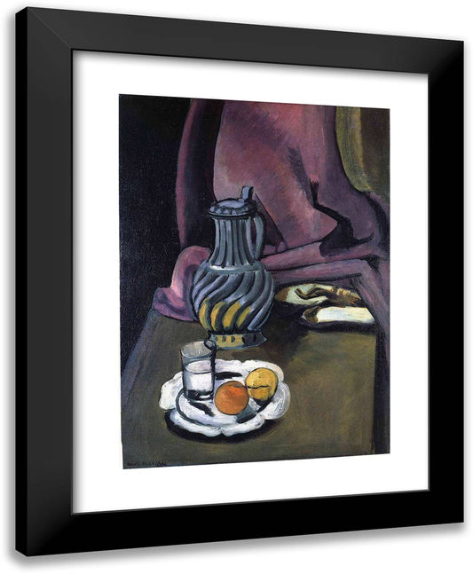 Still Life 19x24 Black Modern Wood Framed Art Print Poster by Matisse, Henri