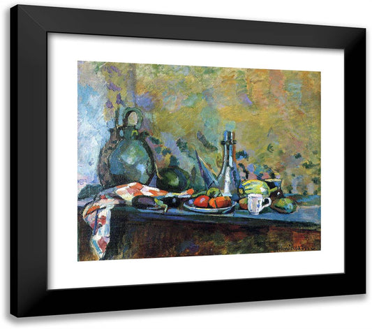 Still Life  23x20 Black Modern Wood Framed Art Print Poster by Matisse, Henri