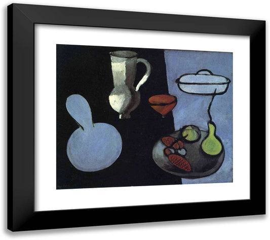 The Gourds 23x20 Black Modern Wood Framed Art Print Poster by Matisse, Henri