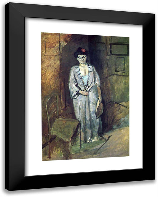 The Japanese Lady  19x24 Black Modern Wood Framed Art Print Poster by Matisse, Henri
