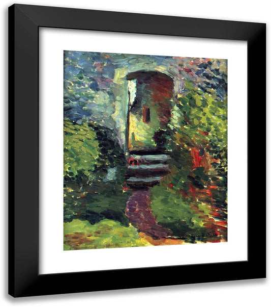 The Little Gate of the Old Mill  20x23 Black Modern Wood Framed Art Print Poster by Matisse, Henri
