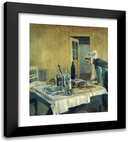 The Maid 20x22 Black Modern Wood Framed Art Print Poster by Matisse, Henri