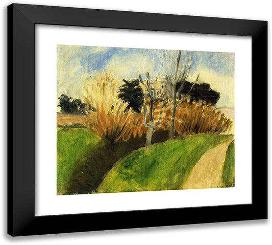 The Stream (Near Nice) 22x20 Black Modern Wood Framed Art Print Poster by Matisse, Henri