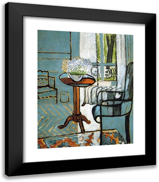 The Window  20x23 Black Modern Wood Framed Art Print Poster by Matisse, Henri