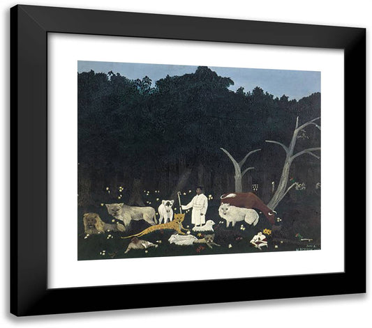 Holy Mountain I 23x20 Black Modern Wood Framed Art Print Poster by Pippin, Horace