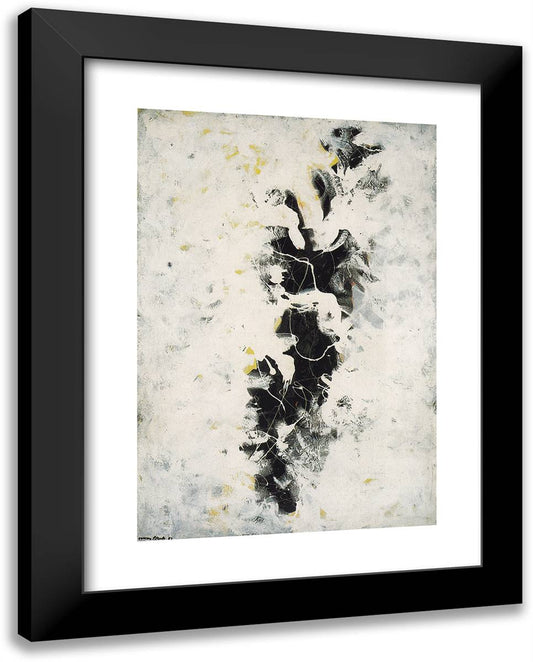 The Deep 19x24 Black Modern Wood Framed Art Print Poster by Pollock, Jackson