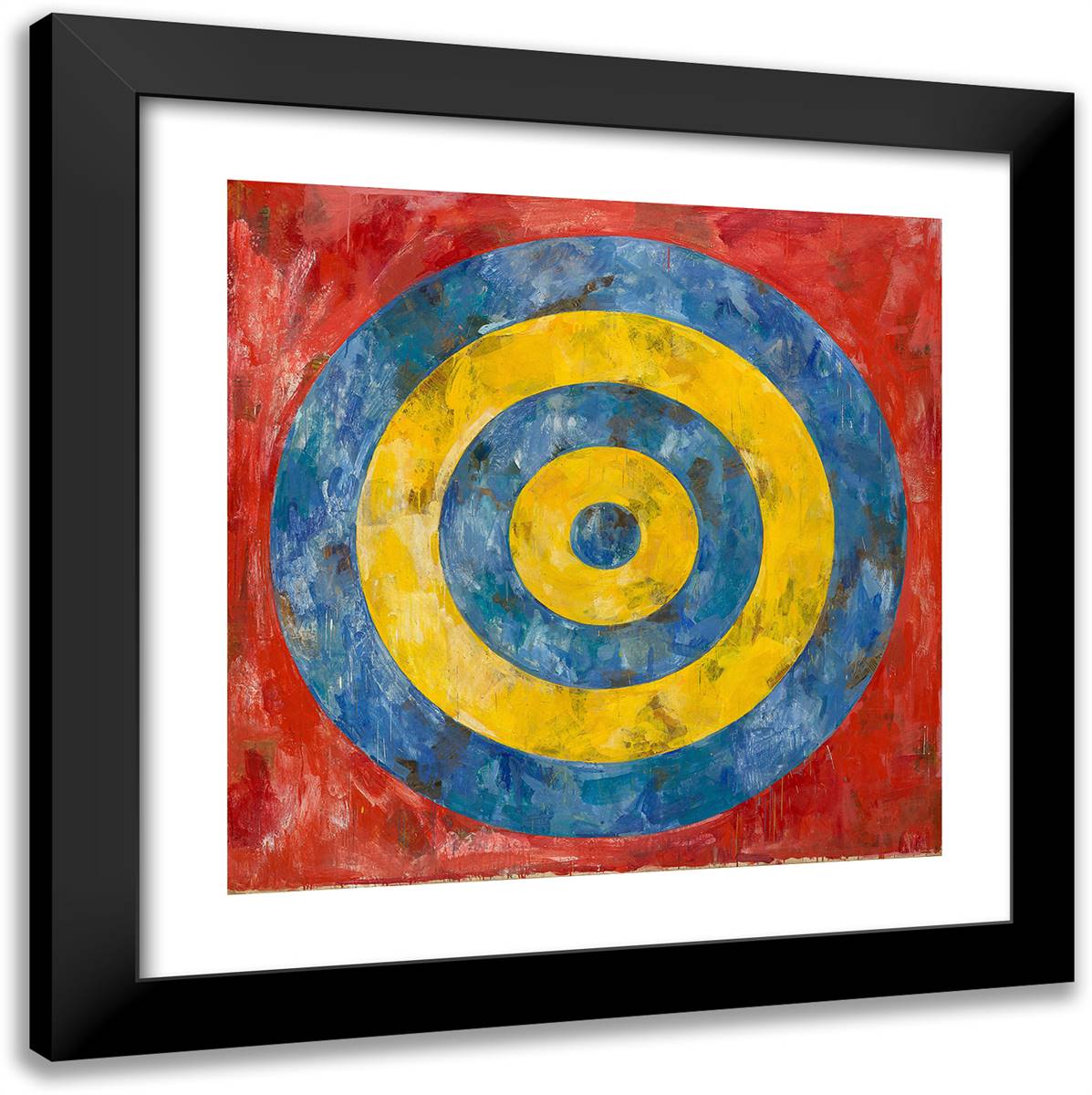 Target_2 20x20 Black Modern Wood Framed Art Print Poster by Ensor, James