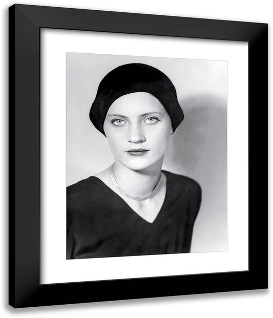 Lee Miller 20x24 Black Modern Wood Framed Art Print Poster by Man Ray