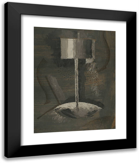 Percolator 20x24 Black Modern Wood Framed Art Print Poster by Man Ray