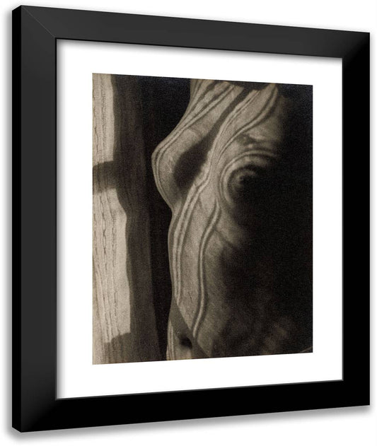 Return to Reason (Retour a La Raison) 20x24 Black Modern Wood Framed Art Print Poster by Man Ray