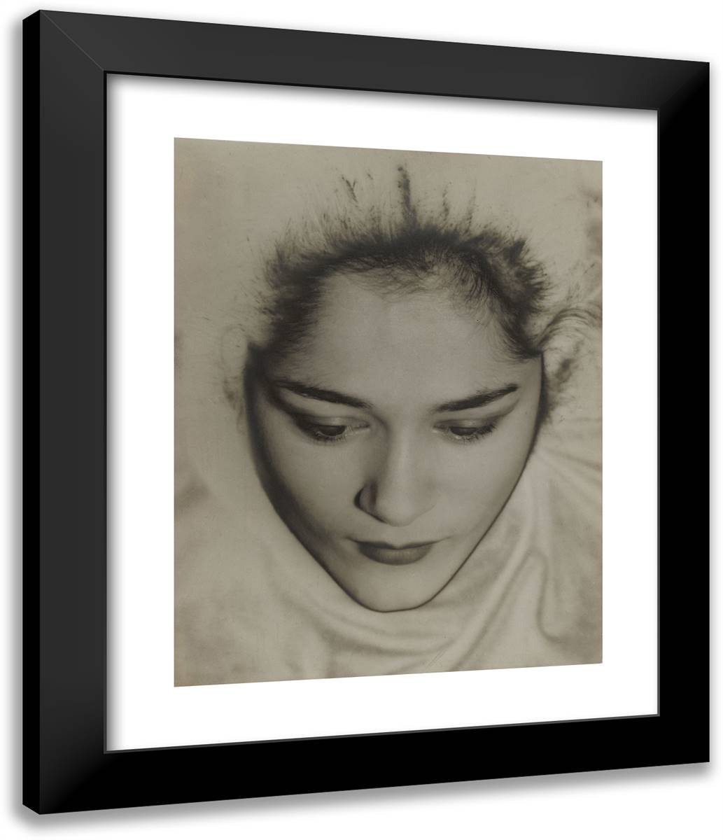 Tanja Ramm 20x24 Black Modern Wood Framed Art Print Poster by Man Ray