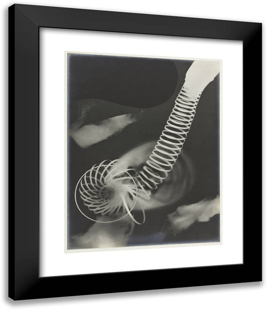 Untitled_2 20x24 Black Modern Wood Framed Art Print Poster by Man Ray