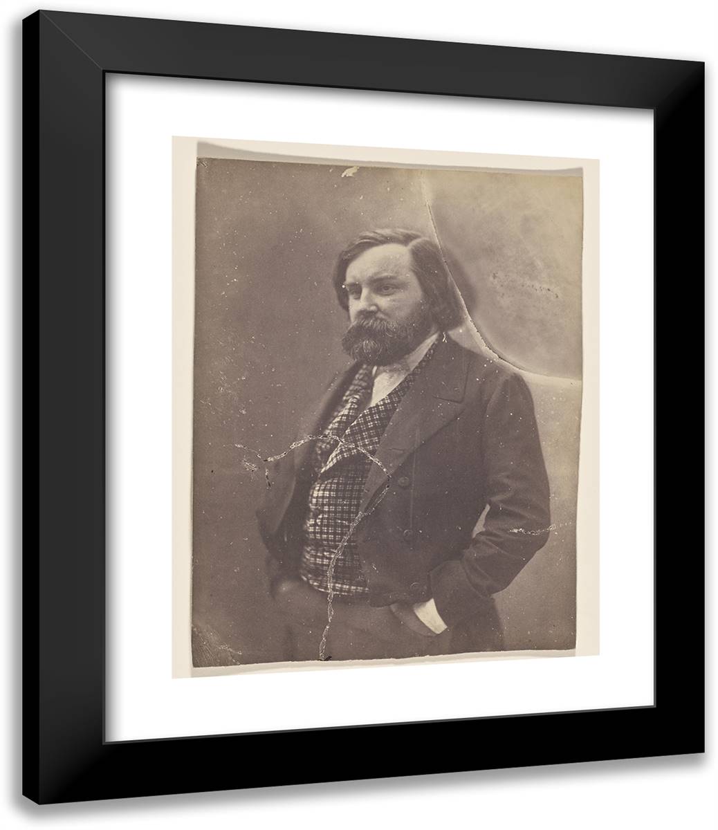 Charles Asselineau 20x24 Black Modern Wood Framed Art Print Poster by Nadar, Gaspard