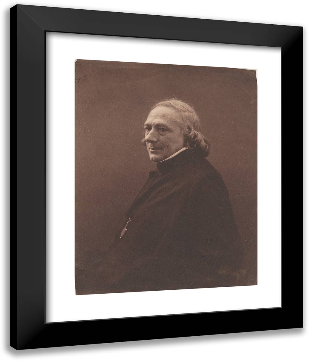 Charles Philipon 20x24 Black Modern Wood Framed Art Print Poster by Nadar, Gaspard