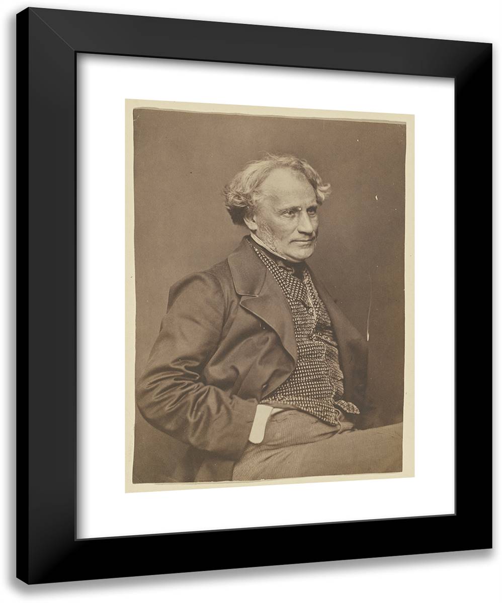 Dagneaux, Mouchard, Police Imperiale 19x24 Black Modern Wood Framed Art Print Poster by Nadar, Gaspard