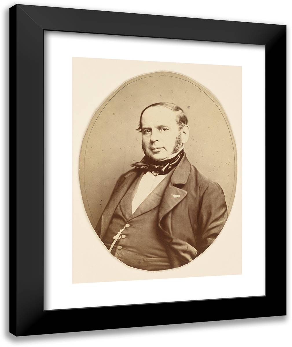 Dr. Pelletan De Kinkelin, Prof(Fesseur) Faculte De Paris 20x24 Black Modern Wood Framed Art Print Poster by Nadar, Gaspard