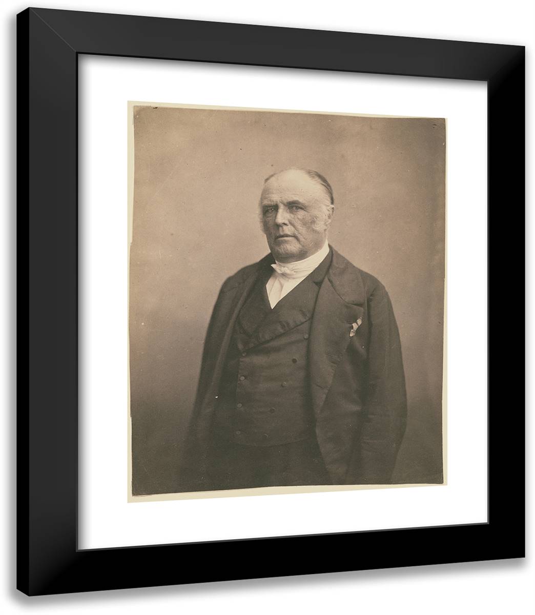 Dr. Sedillot 20x23 Black Modern Wood Framed Art Print Poster by Nadar, Gaspard