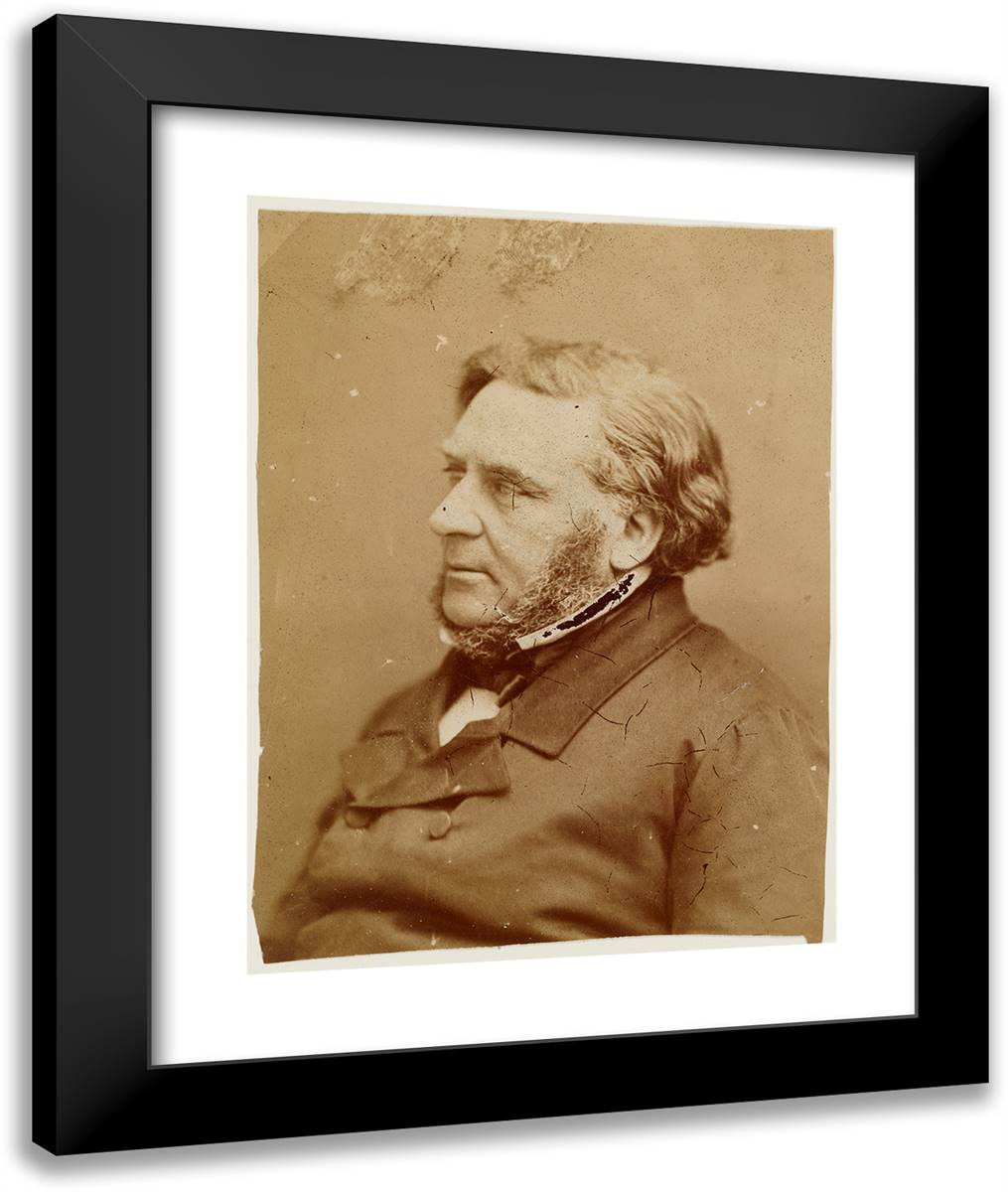 Eugene Bethmont, Ministre Justice 1848 20x24 Black Modern Wood Framed Art Print Poster by Nadar, Gaspard