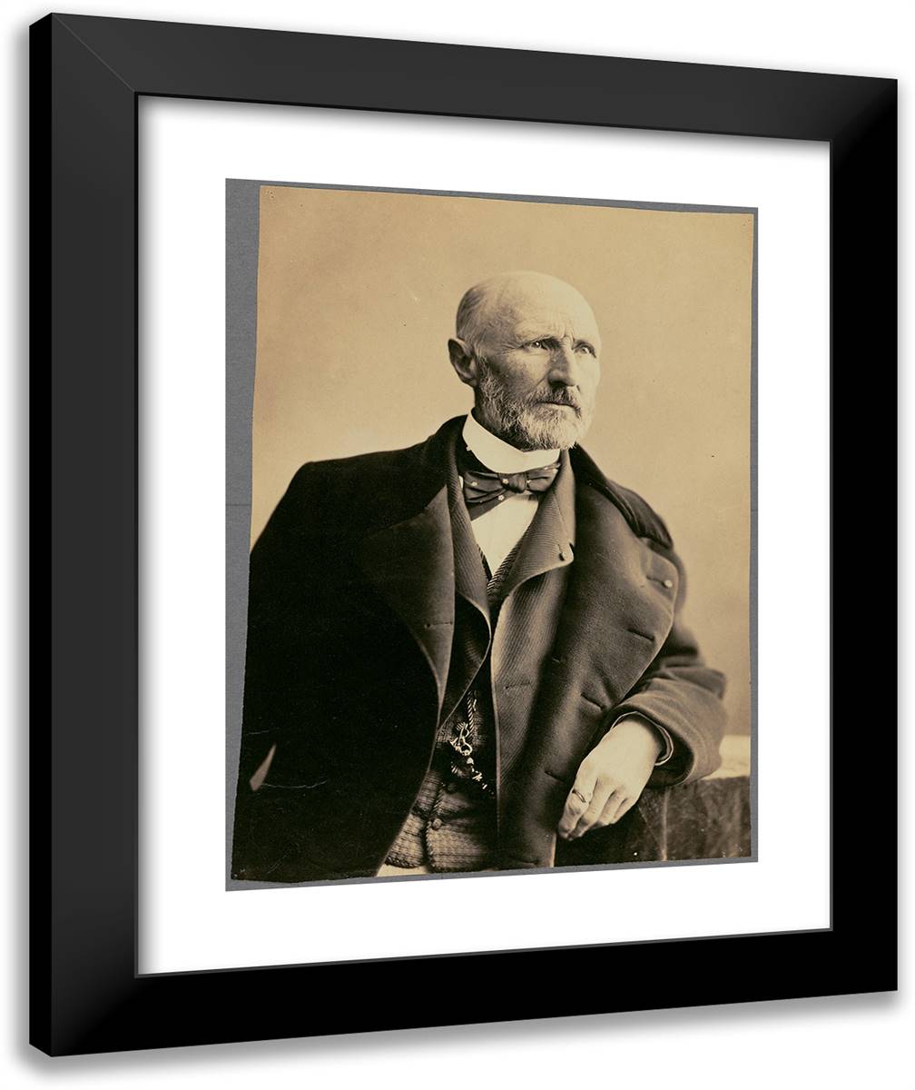 General Adolphe Le Flo 20x24 Black Modern Wood Framed Art Print Poster by Nadar, Gaspard