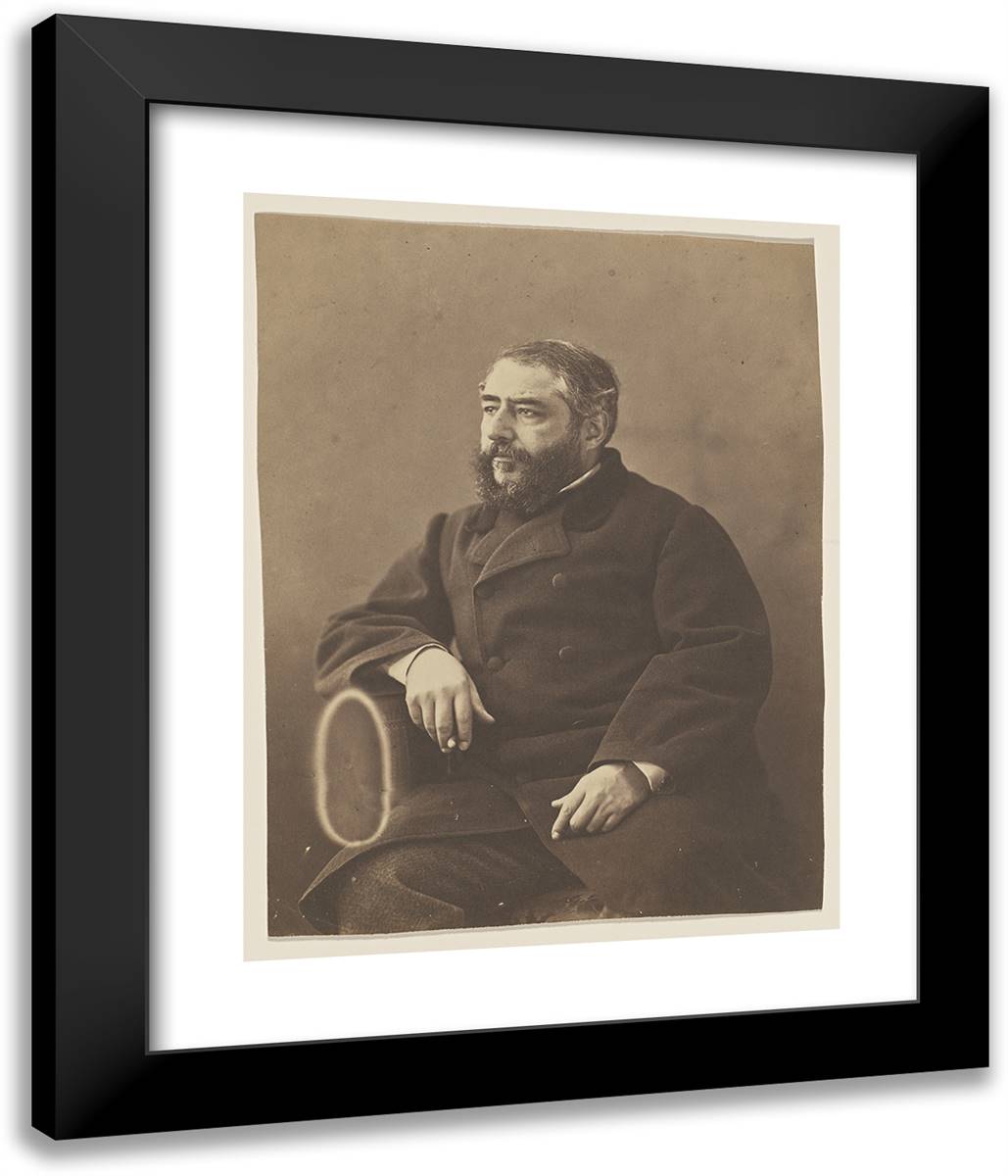 Guerin 20x24 Black Modern Wood Framed Art Print Poster by Nadar, Gaspard