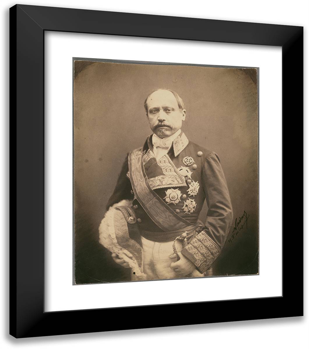 M(Arech)Al Serrano II 20x23 Black Modern Wood Framed Art Print Poster by Nadar, Gaspard