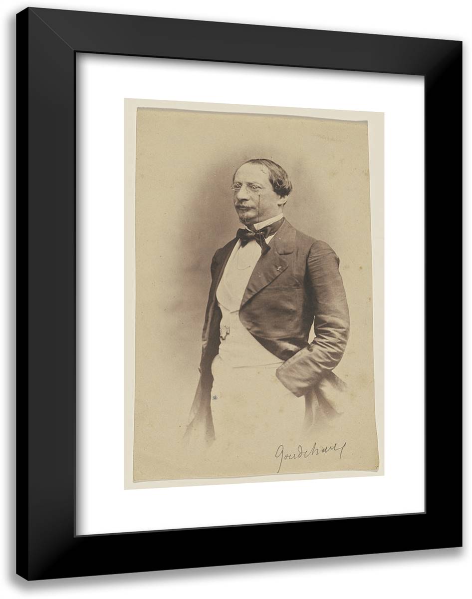 Michel Goudchaux 18x24 Black Modern Wood Framed Art Print Poster by Nadar, Gaspard