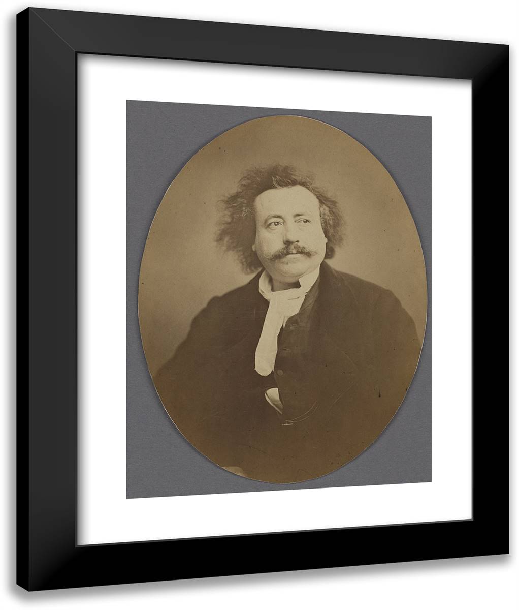 Molin 20x24 Black Modern Wood Framed Art Print Poster by Nadar, Gaspard
