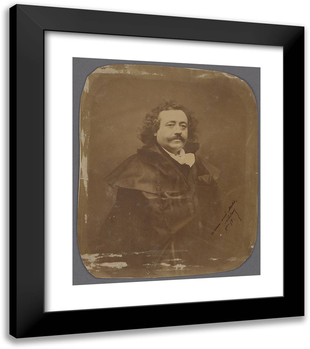 Molin I 20x23 Black Modern Wood Framed Art Print Poster by Nadar, Gaspard