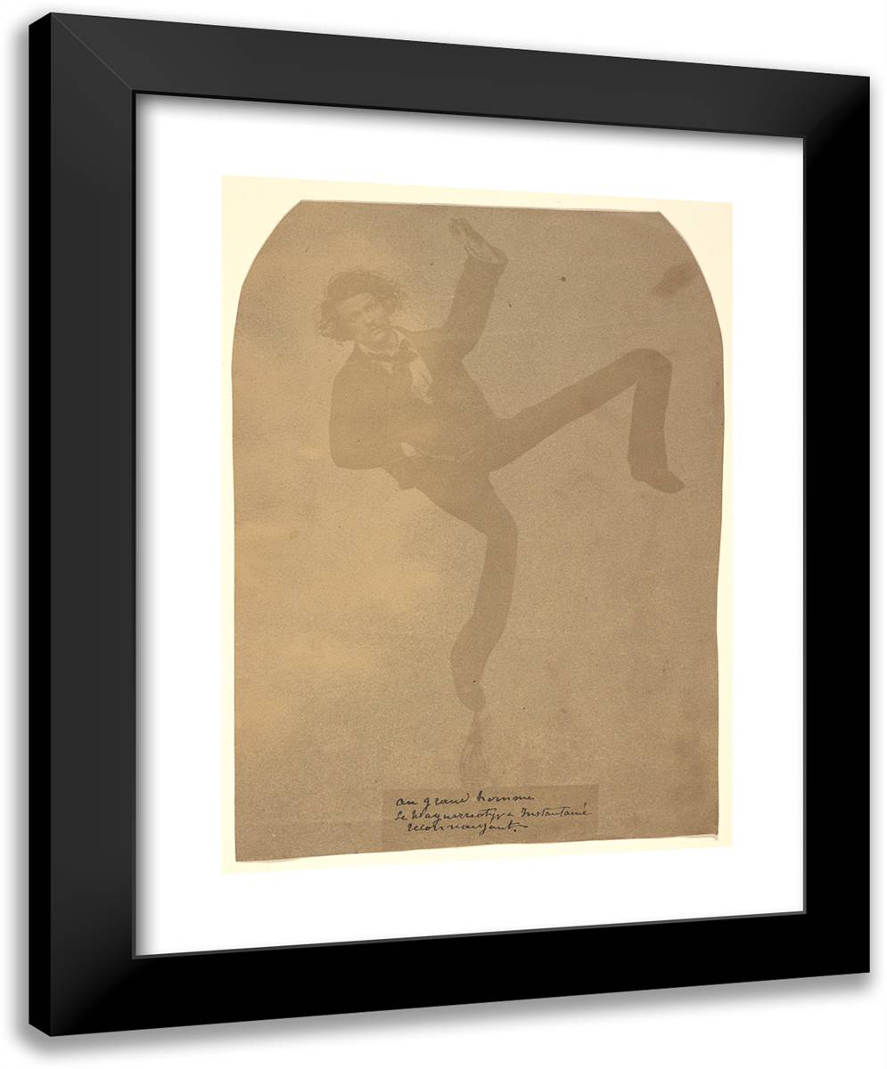 Photomontage of Felix Nadar 19x24 Black Modern Wood Framed Art Print Poster by Nadar, Gaspard