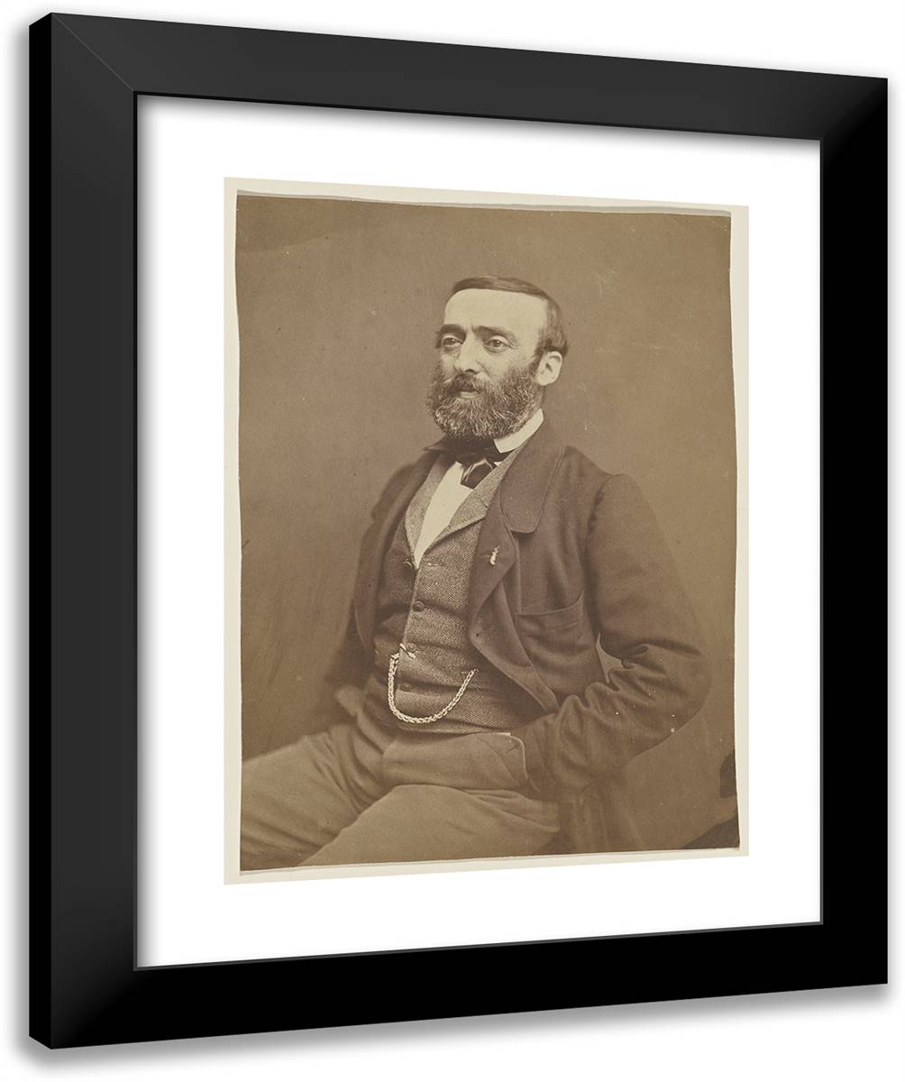 R. Cohen 20x24 Black Modern Wood Framed Art Print Poster by Nadar, Gaspard