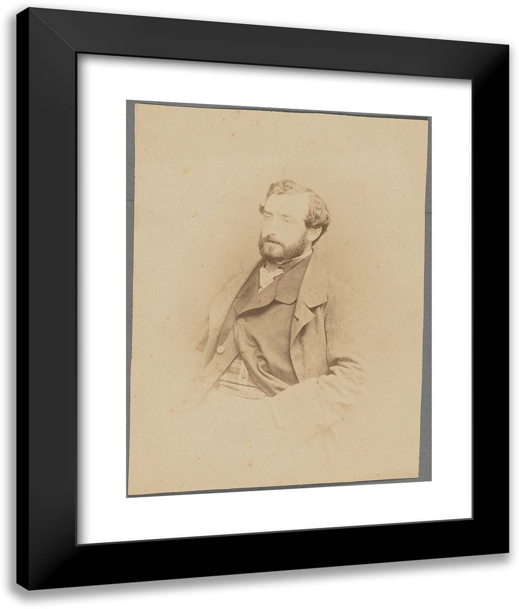 Weismuller 20x24 Black Modern Wood Framed Art Print Poster by Nadar, Gaspard