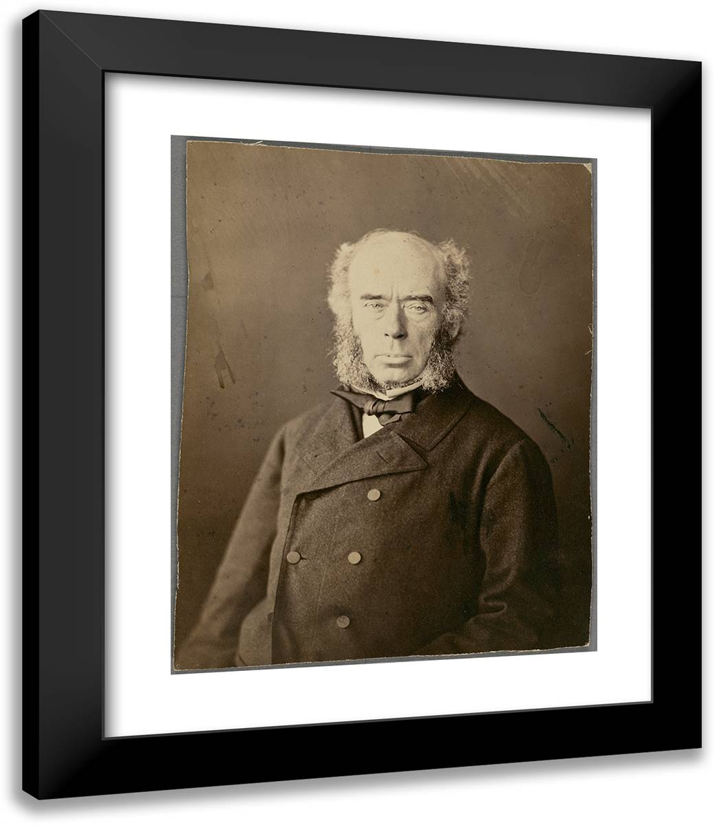 Whitworth, Inv(En)T(Eu)R Du Canon Raye 20x23 Black Modern Wood Framed Art Print Poster by Nadar, Gaspard