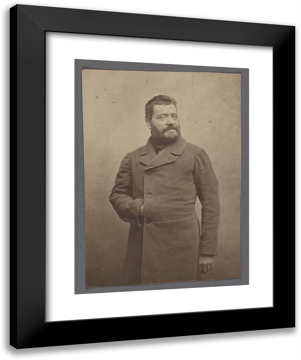 Xavier Meunier, Architecte 20x24 Black Modern Wood Framed Art Print Poster by Nadar, Gaspard
